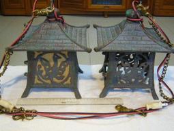 吊燈(9)~E27~250V 6A~不附燈泡~無吸頂盤~功能正常~早期日本燈座~裙襬造型玻璃燈罩 歷史價格詳細信息