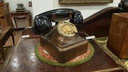 轉盤式 電話機 可撥電話 還能打大哥大電話 復古 好的 正常 收藏 裝飾品 二手市面稀少 綠色 歷史價格詳細信息