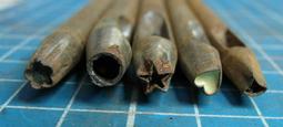 手工皮具DIY打孔工具白鋼菱斬齒縫拋光皮革皮藝工具菱斬單只包郵 歷史價格詳細信息