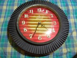 早期日製TELUX鐵力士玻璃鏡面掛鐘/時鐘 B4 歷史價格詳細信息