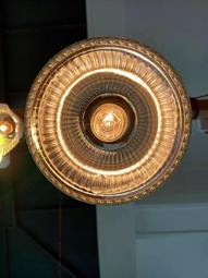 極美! 吊引式 奶油球 吊引 老燈 吸頂燈 . 可另增加吊鏈 做為吊燈 . 燈球直徑25 全件總長73 歷史價格詳細信息