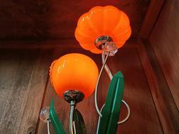 雙燈 特殊 球型 檯燈 . 上下亮 特殊 拉繩開關 . 長36 高30 歷史價格詳細信息