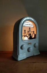 老燈 早期 恐龍蛋 超蛋型 奶油燈  . 壁掛 吸頂 兩用 . 徑約 24 高約 18 歷史價格詳細信息