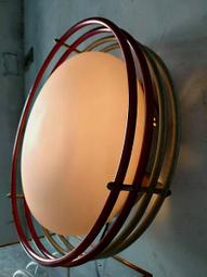 特殊 厚奶油玻璃 凸球燈 . 多圈 漸層 放射 特殊件 . 圓徑 40.5 厚度 14 . 台中 Under Objec 歷史價格詳細信息