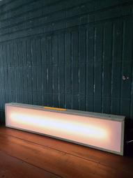 店招 招牌 店內招 超薄 燈箱 . 61 / 21 / 5.3 台中Under Object 歷史價格詳細信息