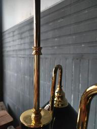 極美！ 銅燈 巨大 奶油球 立燈 . 可擺放一對！ 氣氛無敵！燈球極大！ . 奶油球徑 約 25 - 26 公分 . 豐 歷史價格詳細信息