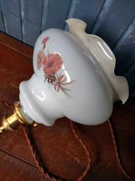 奶油玻璃 小尺寸 傘型 銅壁燈 . 可愛尺寸 傘罩角度可調 . 徑 21.5 高 22 深 26 內 e27 歷史價格詳細信息