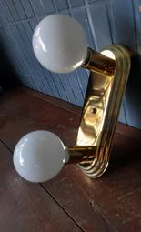 雙頭 銅燈 奶油燈 極美品 . 長31 高 28 深 20 歷史價格詳細信息