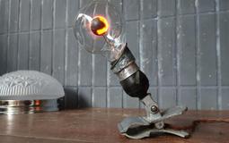 Under Object 古道具 . 奶油 玻璃 蘑菇燈  超小 迷你   . 一體  高17 . 小桌燈 . Unde 歷史價格詳細信息