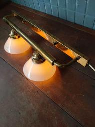 雙頭 銅燈 奶油燈 極美品 . 長31 高 28 深 20 歷史價格詳細信息