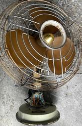 二手市面稀少復古金屬大同桌扇(可以運轉歡迎自取狀況如圖當收藏/裝飾品) 歷史價格詳細信息