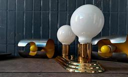 雙頭 銅燈 奶油燈 極美品 . 長31 高 28 深 20 歷史價格詳細信息