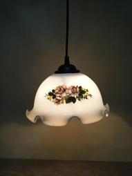 WH28124【四十八號老倉庫】全新 中國製 粉紅色 雙圓 玻璃燈罩 鐵柄 鐵座 按鈕開關 桌燈 檯燈 高27cm 1盞 歷史價格詳細信息