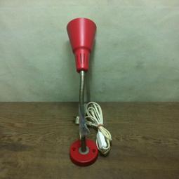 WH11265【四十八號老倉庫】二手 早期 玻璃+壓克力 水晶珠珠墜飾 鐵柄 鐵座 桌燈 檯燈 高51cm【懷舊收藏擺飾 歷史價格詳細信息