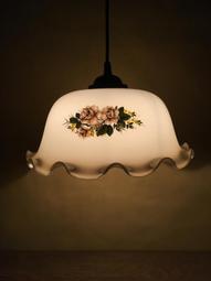 WH28136【四十八號老倉庫】全新 中國製 花 玻璃燈罩 吊燈 27.7cm 1盞價 特價 價格比較,價格查詢,歷史價格詳細信息