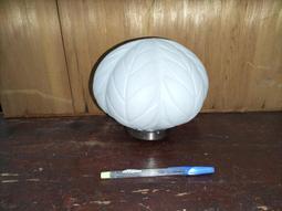 庄腳柑仔店~早期牛奶玻璃燈吸頂燈壁燈~尺寸:燈罩徑25*高約11公分 歷史價格詳細信息