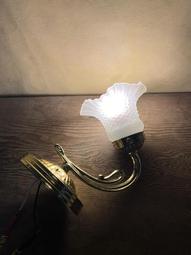 WH28482【四十八號老倉庫】二手 早期 布燈罩 鑄鐵柄座 旋鈕開關 大型 桌燈 檯燈 高77cm 1盞價 須自取 歷史價格詳細信息