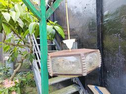 庄腳柑仔店~早期水紋玻璃欄杆木門大門對門A~尺寸:53/54*高214公分 歷史價格詳細信息