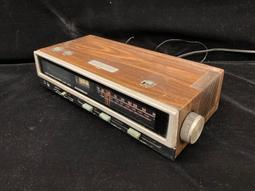 老電鐘 凸凸玻璃 日本機心 準確 。 外殼側面有裂痕但完全不影響使用 歷史價格詳細信息