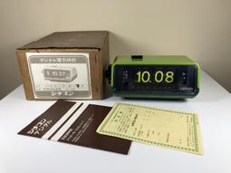 1978 昭和53年懷舊翻頁鐘 Sankyo DT-612/太空時代/普普風 歷史價格詳細信息