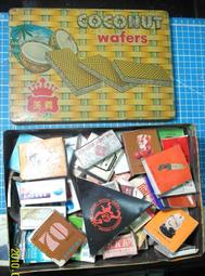 早期 鐵盒 餅乾盒 月餅盒＋ 火柴盒 華航 歷史價格詳細信息