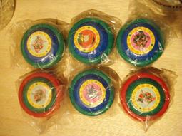 早期 懷舊 童玩彩色 尪仔仙 ㄤ仔仙 塑膠鬥片 ～～  醉空老和尚 歷史價格詳細信息