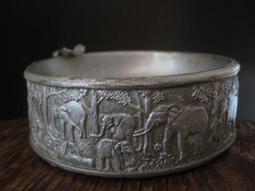 早期泰國 97% 錫製菸灰缸 龍造型菸灰缸 歷史價格詳細信息