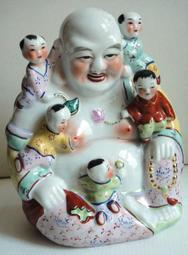 【黑狗兄】日本老陶七福神～布袋和尚 彌勒佛 CB04 歷史價格詳細信息