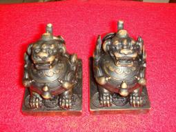 猈貅與老虎銅雕【實心小型】 歷史價格詳細信息