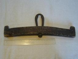 牛擔配件.牛軛配件(1)~~實木+鐵製~~懷舊.擺飾 歷史價格詳細信息
