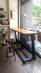 {入木三分/復古傢俱}*工業風*輕工業*實心圓鐵*量身打造*無現貨*餐桌*餐椅*開店必備 歷史價格詳細信息