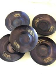 老日本 早期收藏亞麻布 河岸邊 裸女 油畫 有簽款─特價七天 歷史價格詳細信息