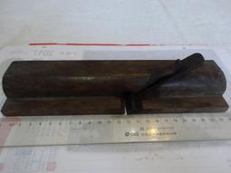 早期木工刨刀.鉋刀(22)~~外圓鉋~~長約16.2cm~~懷舊.擺飾.道具 歷史價格詳細信息