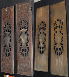 老花板 木雕老窗 老手工雕刻掛屏雕 花鏤空花板中國風軟裝 復古老物件 歷史價格詳細信息