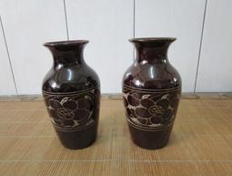 早期刻繪 陶瓷花瓶 1對 (17) 價格比較,價格查詢,歷史價格詳細信息