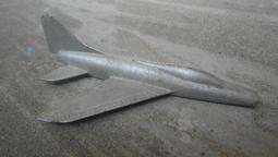 早期眷村空軍銅製戰機- AT3教練機模型丶下標前請看關於我 歷史價格詳細信息