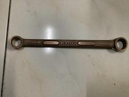 美國(正舊) 防爆銅製雙頭梅花扳手 ~船舶拆船,收藏裝飾擺設丶（B）下標前請看關於我 歷史價格詳細信息