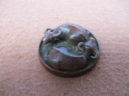 銅牛 田牛 黃牛 牛轉乾坤 生肖 開運 招財 黃銅 歷史價格詳細信息