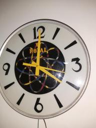 老電鐘 凸凸玻璃 日本機心 準確 。 外殼側面有裂痕但完全不影響使用 歷史價格詳細信息