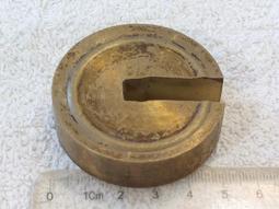 早期秤子.秤錘.磅子.砝碼(31)~同~1/50~會吸磁~重約400g~上標示20公斤 歷史價格詳細信息
