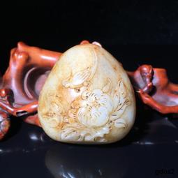 古玉老玉掛件古董頸飾玉石吊墜復古玉佩編鐘 歷史價格詳細信息