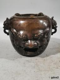 古玩銅器收藏紫銅胎琺瑯彩景泰藍喜鵲登梅賞瓶花瓶花插一對老貨 歷史價格詳細信息