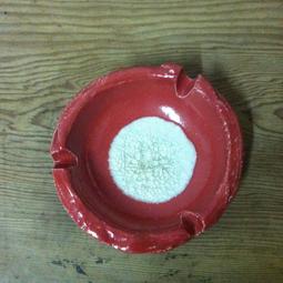 WH5274【四十八號老倉庫】全新 早期 台灣 手繪 胭脂紅 花 碟子 醬油碟 9cm 2碟價【懷舊收藏擺飾道具】 歷史價格詳細信息