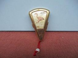 日本銅盒，日本印泥盒，奢侈品名鋪和光出品，有底款。老物，原盒好品。75✘55✘26，220克。實。-5528 歷史價格詳細信息