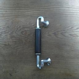 WH28617【四十八號老倉庫】二手 早期 台灣 氣泡玻璃燈罩 鐵座 壁燈 高14.8cm 有瑕 1盞價【懷舊收藏拍片道 歷史價格詳細信息