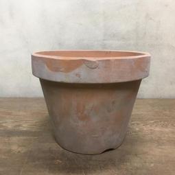 WH17806【四十八號老倉庫】全新 早期 台灣 紅磚 素燒 有洞 花盆 16*12.4cm 有瑕【懷舊收藏拍片道具】 歷史價格詳細信息
