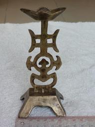 燭台(27)~~銅製~~含針總高約19CM~~不吸磁~~一對合售 歷史價格詳細信息