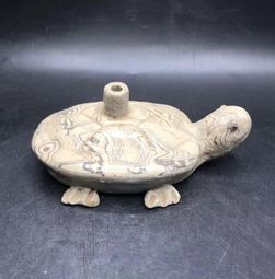 鄉村裡收的絞胎釉粗瓷雙耳壺，品相如圖無磕碰！農村舊貨二手物1187 歷史價格詳細信息