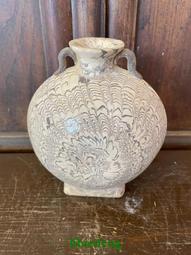 鄉村裡收的粗瓷雙耳瓶，器型規整品相完好無磕碰！二手物品一經1288 歷史價格詳細信息