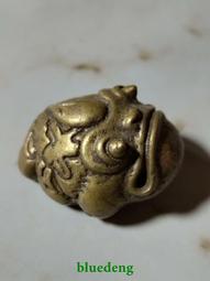 鄉下收來的黃銅蓮花小香插擺件，包漿老氣，直徑48毫米左右，實4627 歷史價格詳細信息